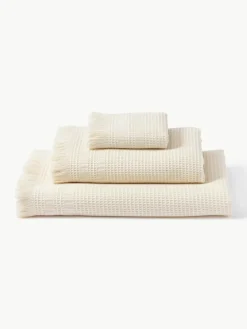 Wafelpiqué Yara handdoekenset, in verschillende setmaten^Westwing Collection Outlet