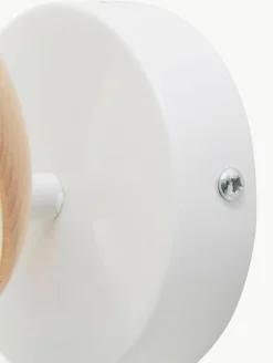 Wand- en plafondlamp Sfera met houten decoratie^Westwing Discount