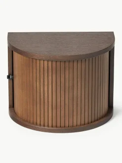 Wand nachtkastje Calary met geribde voorzijde^Westwing Collection Outlet