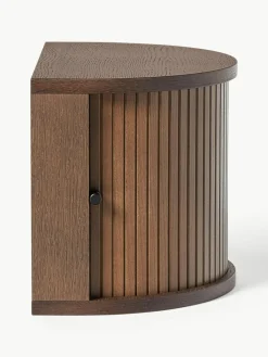 Wand nachtkastje Calary met geribde voorzijde^Westwing Collection Outlet