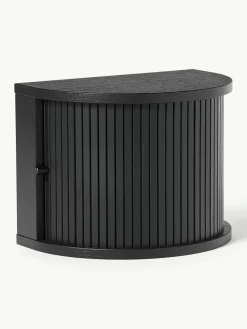 Wand nachtkastje Calary met geribde voorzijde^Westwing Collection Online