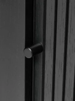 Wand nachtkastje Calary met geribde voorzijde^Westwing Collection Online