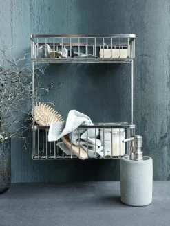 Wandbadplank Bath van edelstaal^House Doctor Fashion