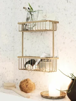Wandbadplank Bath van edelstaal^House Doctor Sale