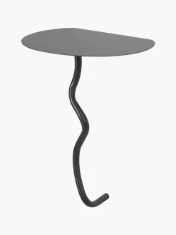 Wandbijzettafel Curvature van messing^ferm LIVING Clearance