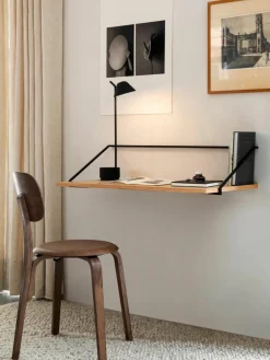 Wandbureau Rail van hout en metaal^Audo Copenhagen Clearance