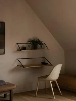 Wandbureau Rail van hout en metaal^Audo Copenhagen Clearance