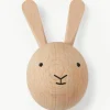 Wandhaak Rabbit van beukenhout^Oyoy Living Design New