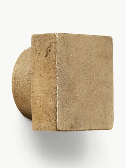 Wandhaak Square van messing met antieke afwerking^ferm LIVING Discount