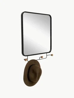 Wandkapstok Gina met spiegel^Kare Design Fashion