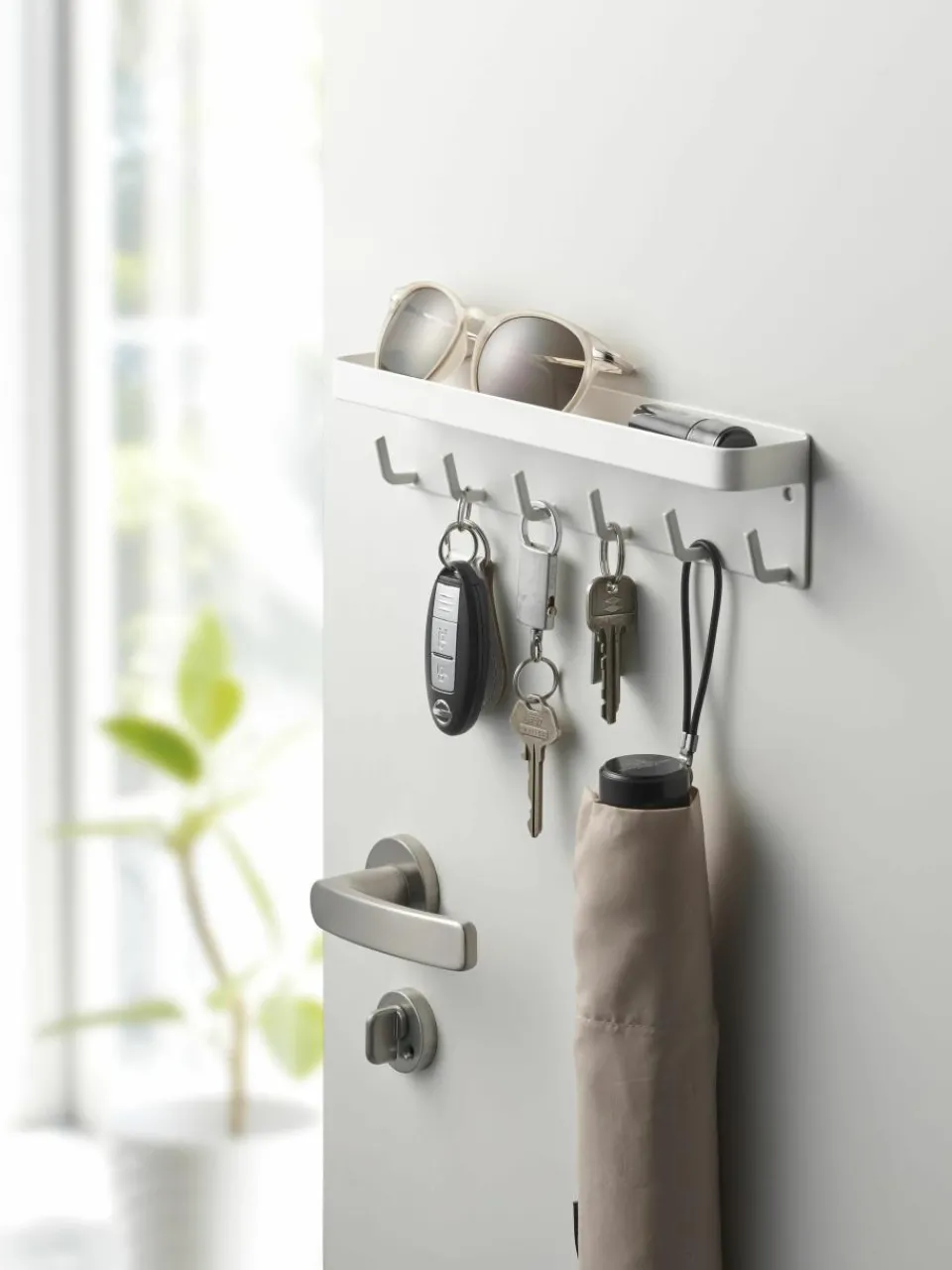 Wandkapstok Smart met magnetische achterkant^Yamazaki Best