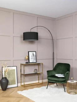 Wandkast Aruba met glazen tafelbladen in marmerlook^Westwing Clearance