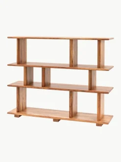 Wandkast Borden van acaciahout^Westwing Discount