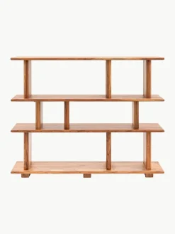 Wandkast Borden van acaciahout^Westwing Discount