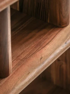 Wandkast Borden van acaciahout^Westwing Discount