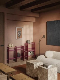 Wandkast Rami met metalen elementen^Westwing Collection Best