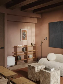 Wandkast Rami met metalen elementen^Westwing Collection Outlet