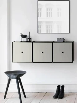 Wandkast van hout en metaal^Audo Copenhagen Discount