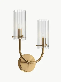 Wandlamp Arco met geribbeld oppervlak^Maytoni Hot