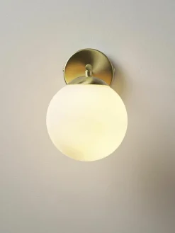 Wandlamp Atlanta van opaalglas^Westwing Collection Best