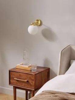 Wandlamp Atlanta van opaalglas^Westwing Collection Best