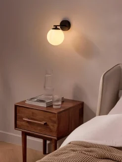 Wandlamp Atlanta van opaalglas^Westwing Collection Outlet