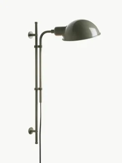 Wandlamp Funiculí met stekker en verstelbare lampenkap^Marset Best