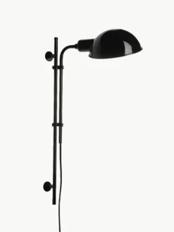 Wandlamp Funiculí met stekker en verstelbare lampenkap^Marset Hot