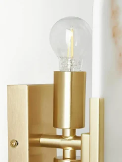 Wandlamp Galene in marmerlook^Westwing Collection Best