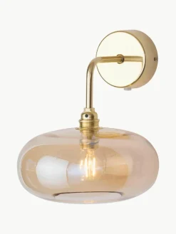 Wandlamp Horizon van mondgeblazen glas^EBB & FLOW Best
