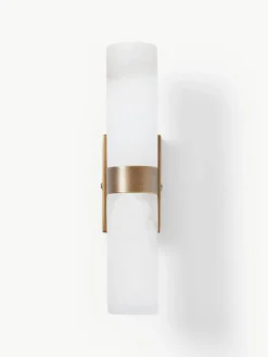 Wandlamp Isaac van albast^Westwing Collection Best