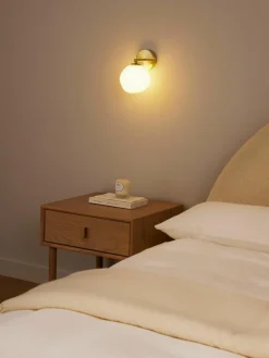 Wandlamp Josie van opaalglas^Westwing Collection Outlet