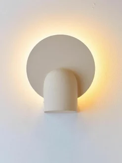 Wandlamp Maray uit gips^Westwing Collection New