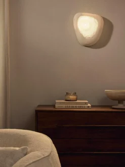 Wandlamp Monsti met zandafwerking^Westwing Collection Hot
