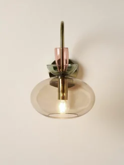Wandlamp Nyra van gekleurd glas^Westwing Collection Clearance