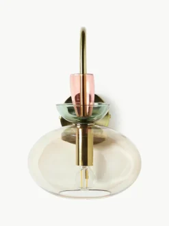 Wandlamp Nyra van gekleurd glas^Westwing Collection Clearance