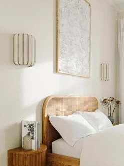 Wandlamp Salma van bamboehout^Westwing Collection Outlet