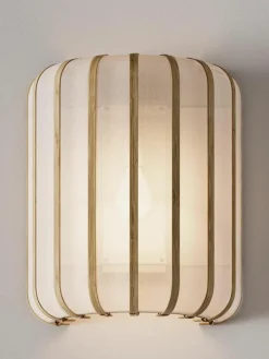 Wandlamp Salma van bamboehout^Westwing Collection Outlet