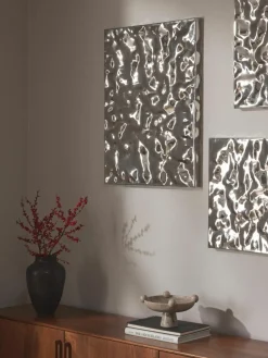 Wandobject Splash met een gehamerd oppervlak^Westwing Collection Sale