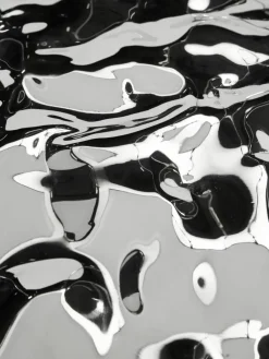 Wandobjecten Splash met een gehamerd oppervlak, 2 stuks^Westwing Collection Outlet