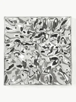 Wandobjecten Splash met een gehamerd oppervlak, 2 stuks^Westwing Collection Outlet