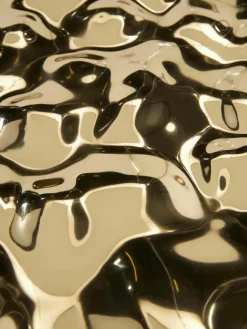 Wandobjecten Splash met een gehamerd oppervlak, 2 stuks^Westwing Collection New