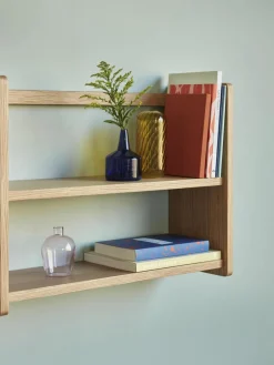 Wandplank Nomad van eikenhout^Hübsch Clearance