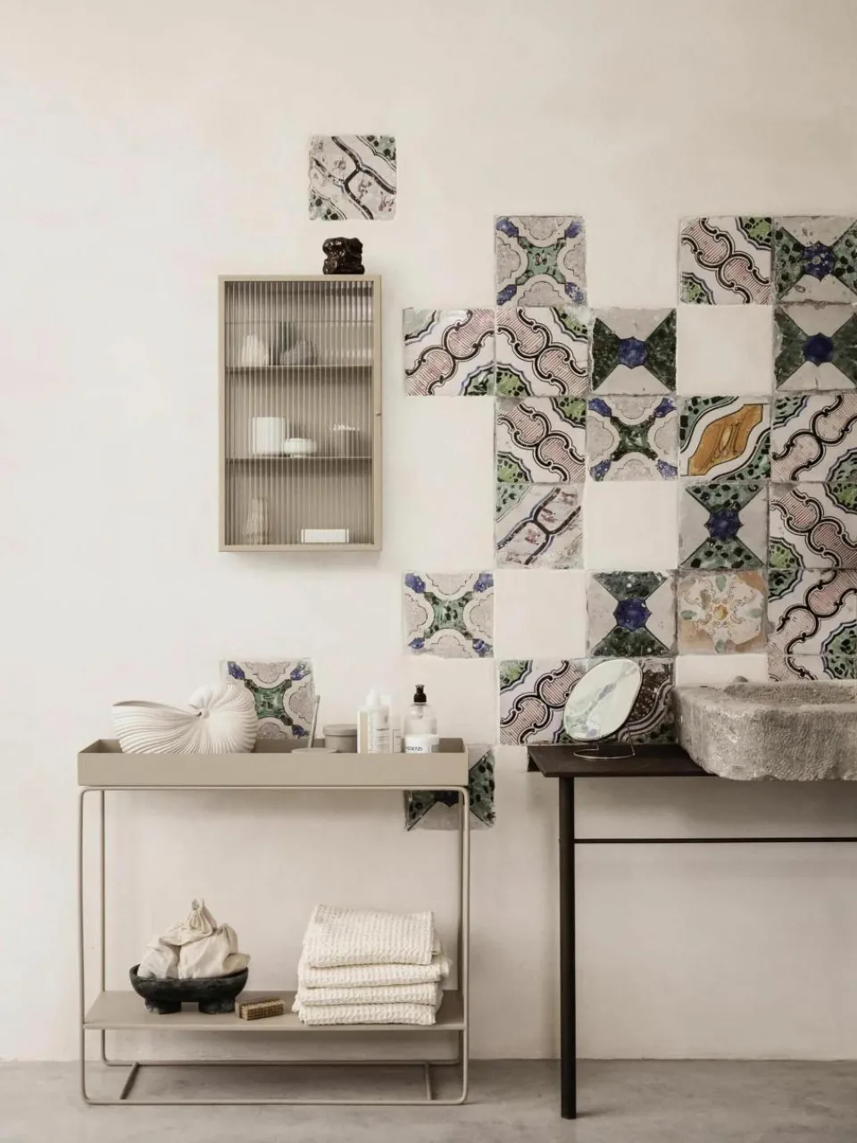 Wandplank voor badkamer Haze^ferm LIVING Fashion