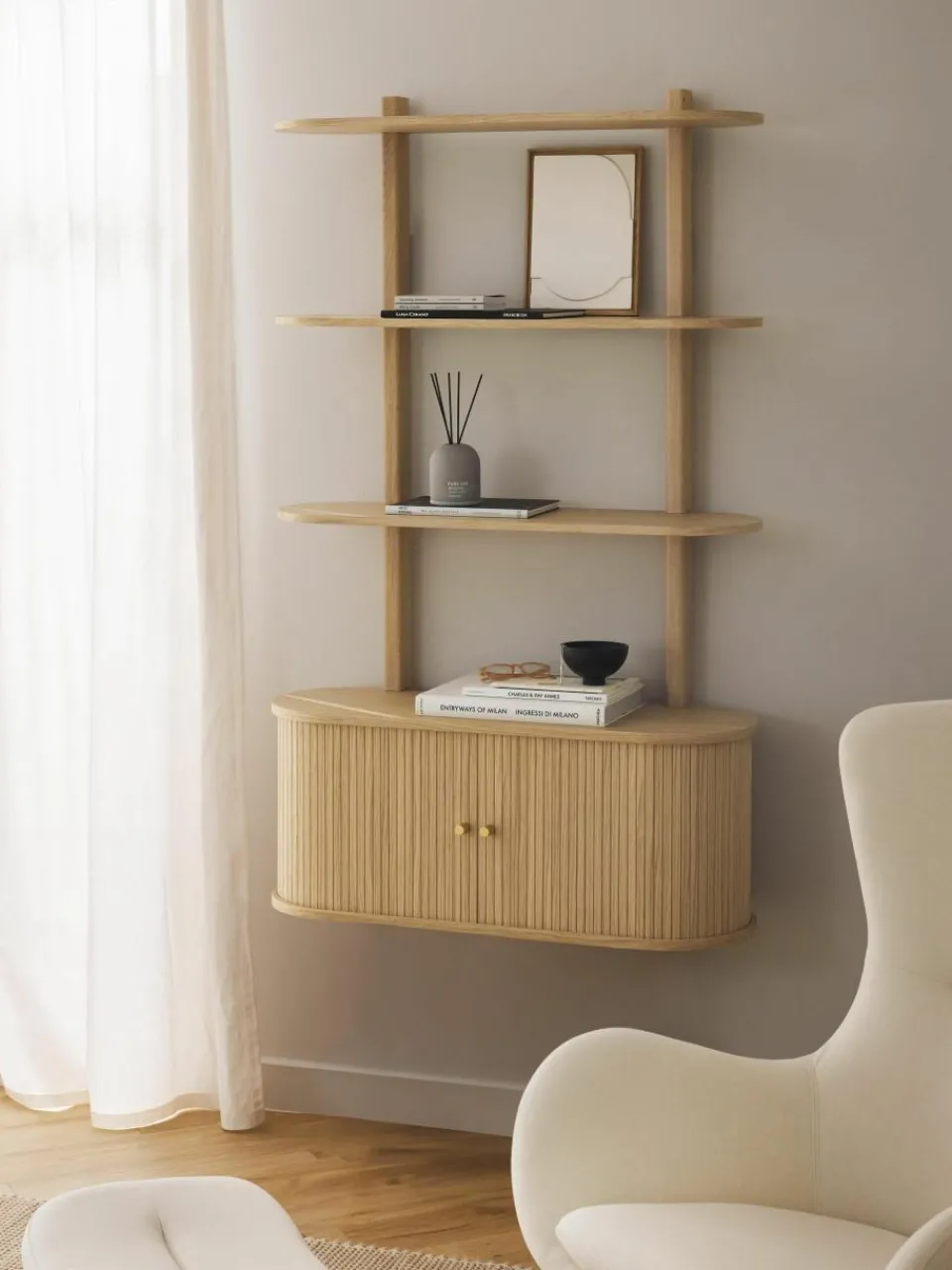 Wandrek Calary met geribde voorzijde^Westwing Collection Online