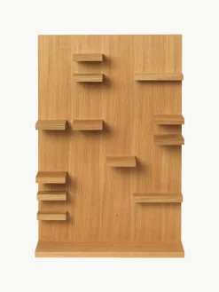 Wandrek Parade van eikenhout^ferm LIVING Hot