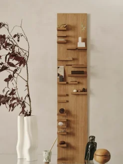Wandrek Parade van eikenhout^ferm LIVING Hot