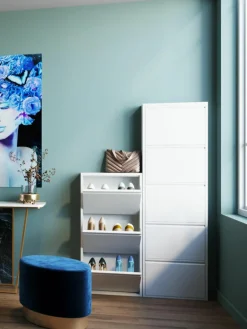 Wandschoenenkast Caruso met opklapbare vakken^Kare Design Sale