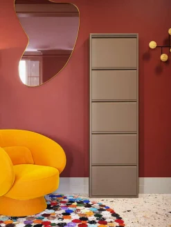 Wandschoenenkast Caruso met opklapbare vakken^Kare Design Sale