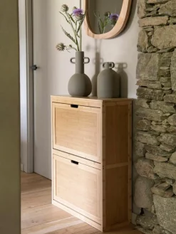 Wandschoenenkast Kedar van bamboehout^ANDREA HOUSE Best